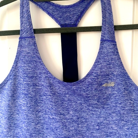 💜AVIA 💜racerback activewear sleeveless tank top in purple. Size medium. - Picture 6 of 8